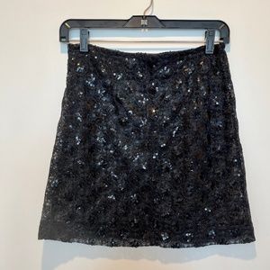 Rare Comme des Garcons miniskirt with sequin detail